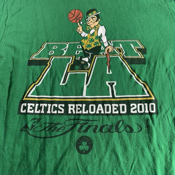 UNK NBA 2010 Boston Celtics Reloaded 2010 Mens T Shirt XL Beat LA The Finals - Picture 2 of 7